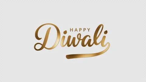 Creative greeting text animation design for Happy Diwali Festival celebration. Stock Footage 317429795