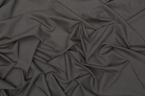 Creative of grey fabric with textile texture background Stock Photos