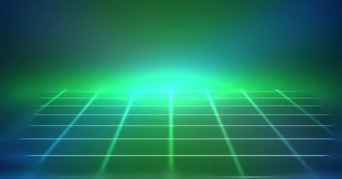 Creative grid placement with glittering shimmering particle dust flow. 3d u.. イラスト素材