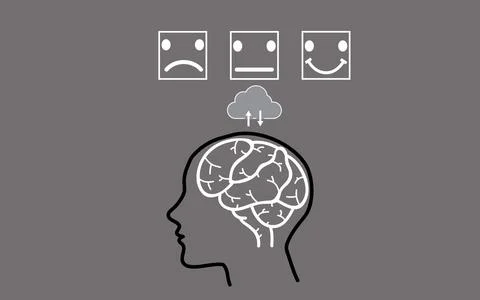 Creative growth better brain function and the idea. Stock Illustration