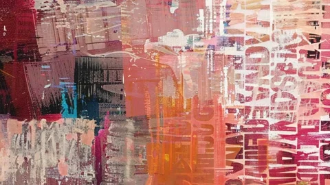 Creative Grunge Texture Overlay Stock Footage 299829224