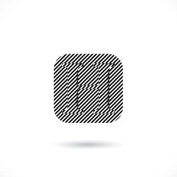 Creative H-letter icon abstract logo design vector template.H-alphabet symbol Stock Illustration