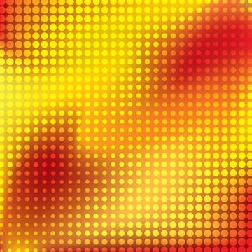 Creative halftone pattern design Stock Illustration