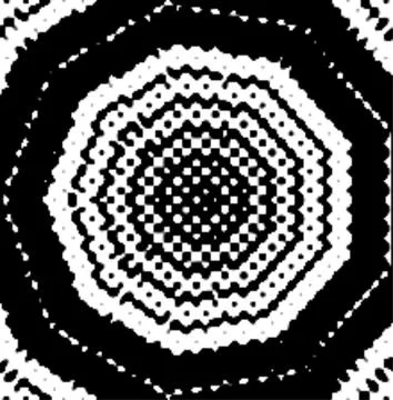 Creative Halftone Surface Elements for Print and Digital Applications Illustrazione stock