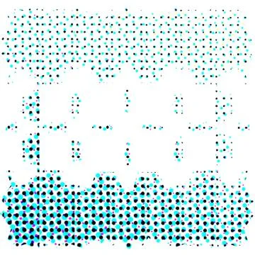 Creative Halftone Surface Elements for Print and Digital Applications Stock Illustration