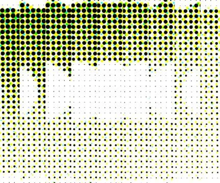 Creative Halftone Surface Elements for Print and Digital Applications Illustrazione stock