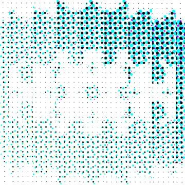 Creative Halftone Surface Elements for Print and Digital Applications Illustrazione stock