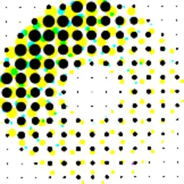 Creative Halftone Surface Elements for Print and Digital Applications Stock Illustration