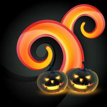 Creative halloween design Stock Illustration