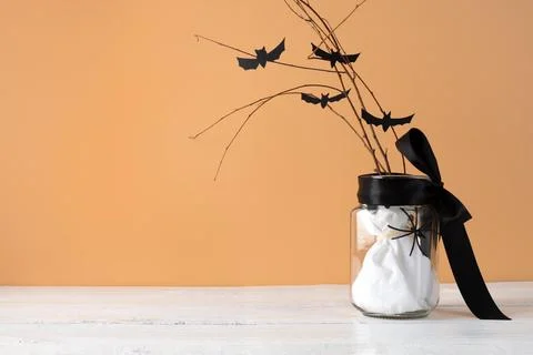 The Creative halloween elements assortment Stock Photos