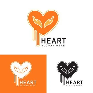 Creative Hand and Love Vector Stock Illustration