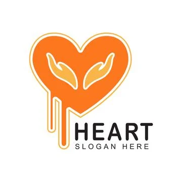 Creative Hand and Love Vector Stock Illustration