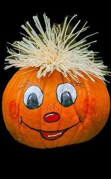 Creative Hand-Painted Gourd Stock Photos