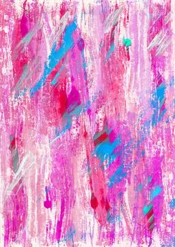 Creative hand painted texture. Colorful paper background. Stock Illustration