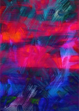Creative hand painted texture. Colorful paper background. Stock Illustration