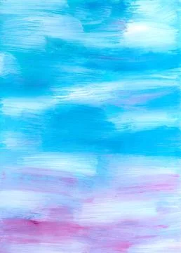 Creative hand painted texture. Colorful paper background. Stock Illustration