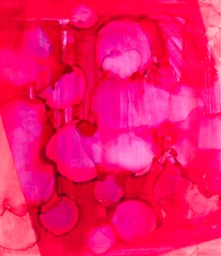 Creative, handmade, artistic background painted on paper with different color Stock Photos