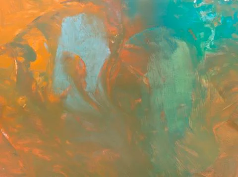 Creative, handmade, artistic background painted on paper with different color Stock Photos