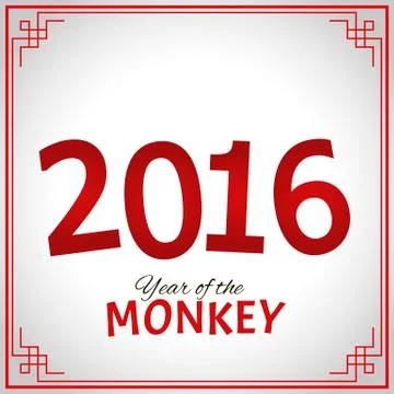 Creative happy new year 2016 design Stock-Illustration
