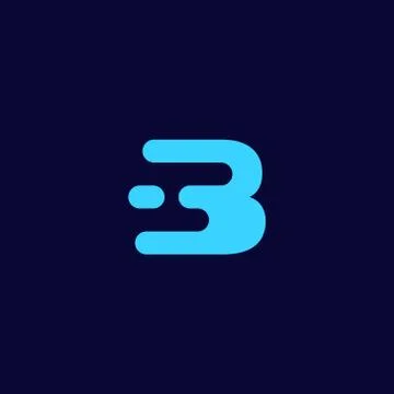 Creative HB / BH logo design , negative space HB logo. the letter H in the ne Stock Illustration