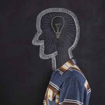 Creative headless businessman Stock Photos