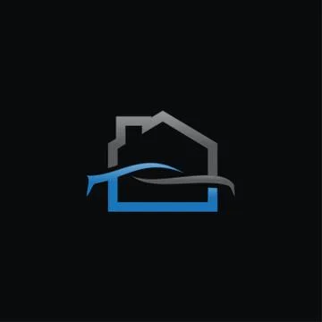 Creative Home Car Logo concept design templates Stock Illustration