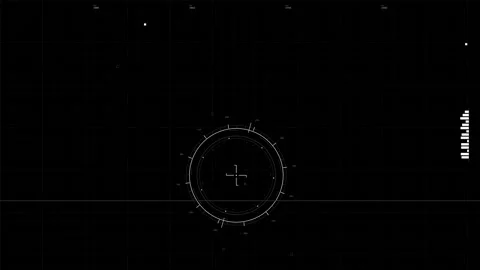 Creative hud animation designed for web designers focused on science fiction Stock Footage 329022640