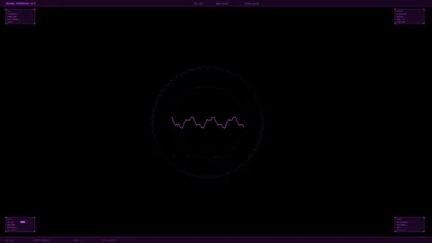 Creative hud interface animation designed for video creators and website de.. Stock Footage 328435389