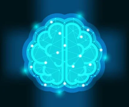 Creative human brain, creative idea,brain icon,brain logo,brain storm Illustrazione stock