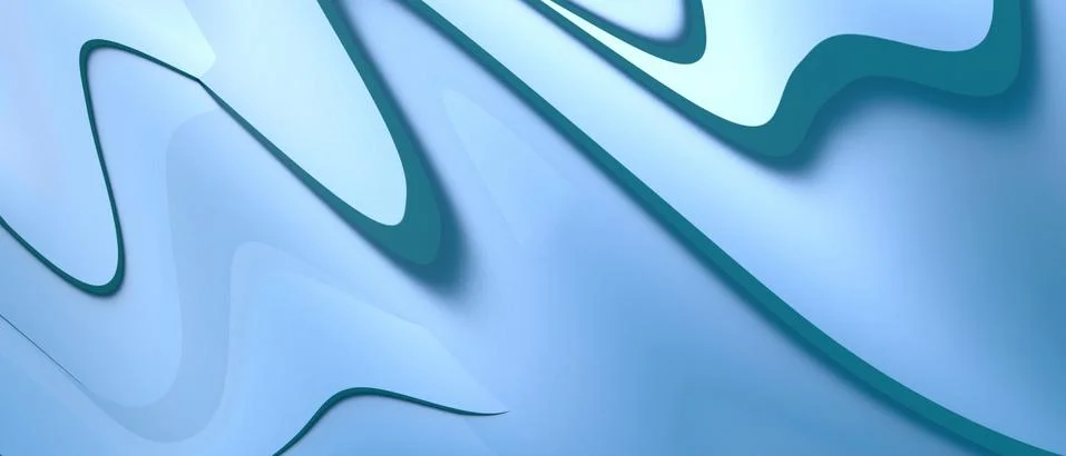 Creative idea. Abstract Waves background Futuristic and Digital Design on Blue Stock Illustration