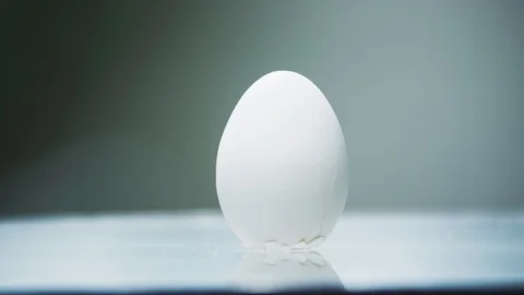 Creative Idea. Concept Of Brainwave And Innovation.- Egg of Columbus Vídeo Stock 120939515