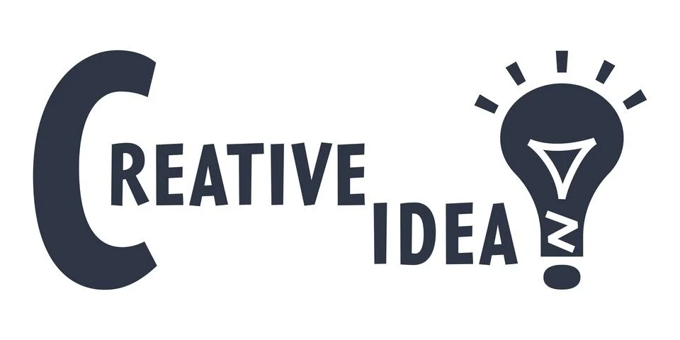 Creative idea concept Stock Illustration