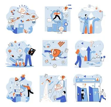 Creative idea. The creative idea metaphor symbolizes birth and evolution Stock Illustration