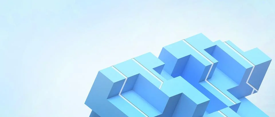 Creative idea Different goals Concept. success and goals futuristic on blue Stock Illustration