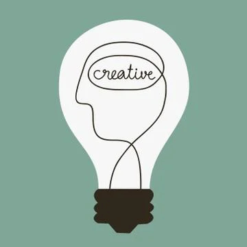 Creative Idea Stock Illustration