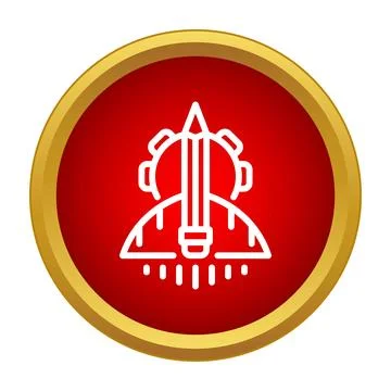 Creative idea launch development startup icon 스톡 일러스트
