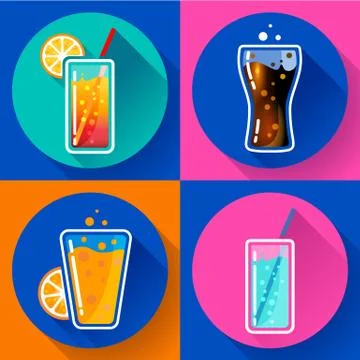 Creative idea in light bulb shape as inspiration concept. Flat icon. Stock Illustration