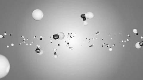 Creative Idea Light Bulb Thinking realistic lamp Loop Background Animation. Stock Footage 186941186
