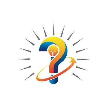 Creative Idea Logo Design Innovation Brain Icon Stock Illustration