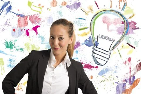 Creative idea Stock Photos