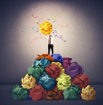 Creative idea Stock Photos