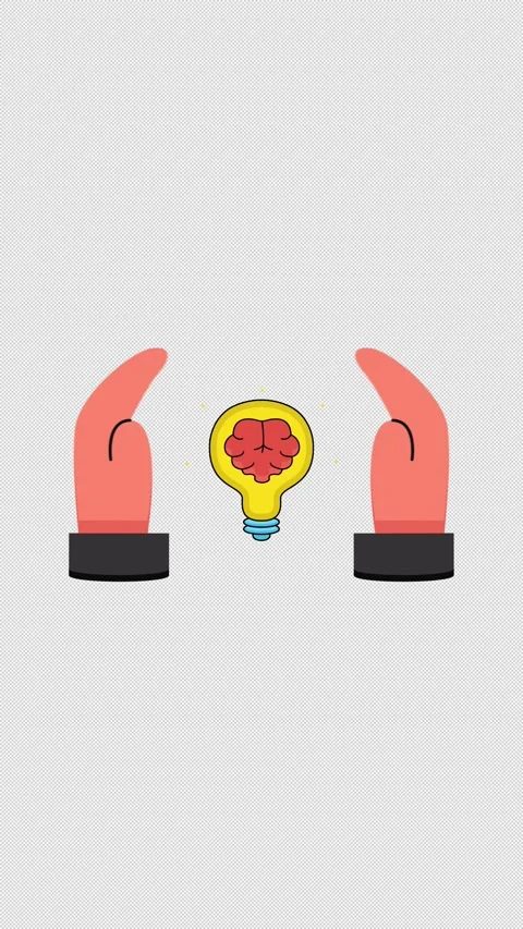 Creative Idea Protection Loop Animation Stock-Footage 346566879