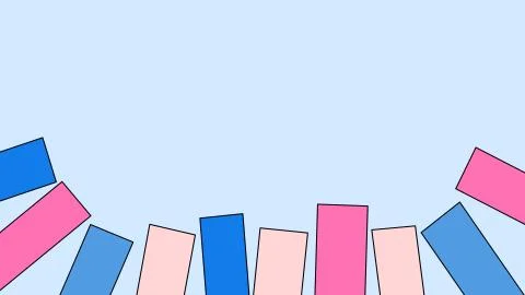 Creative idea rectangles candy palette theme for presentation background with Stock Photos