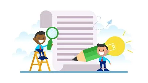 Creative idea vector illustration concept.	 Stock Illustration