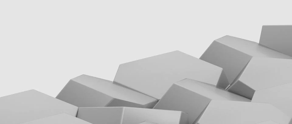 Creative ideas. Abstract Background and Modern futuristic Geometric Shape Stock Illustration