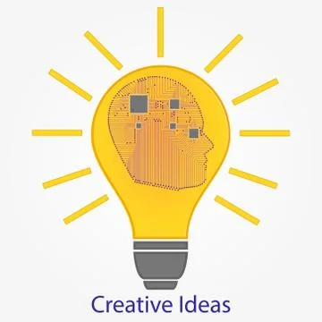 Creative Ideas Illustration Vector Stock Illustration