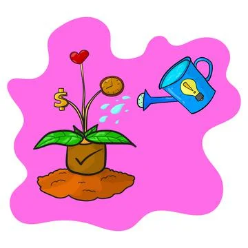 Creative ideas for life Stock Illustration