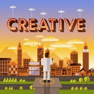Creative Stock Illustration