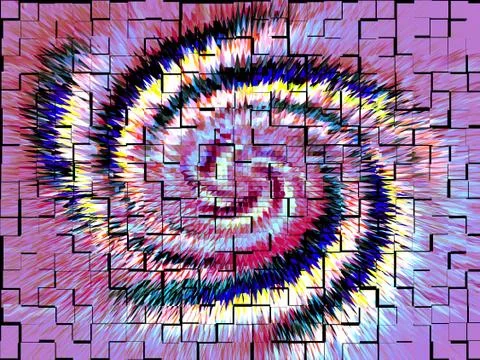 Creative illustration Stock-Illustration