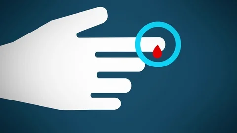 Creative illustration, poster or banner of world diabetes day awareness Stock Footage 79942998